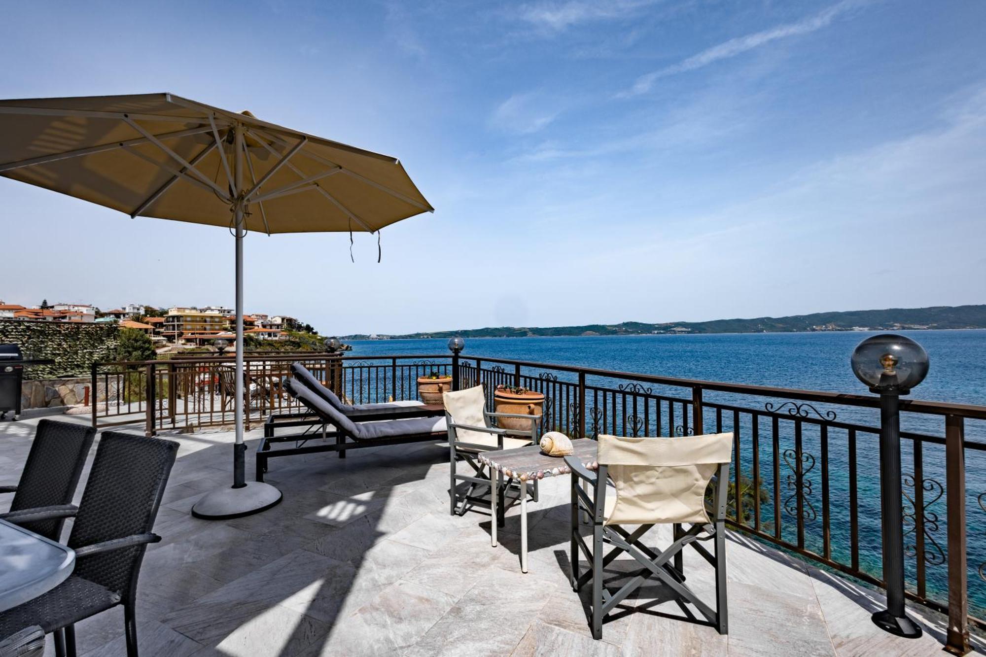 Villa Chara Ammouliani Esterno foto
