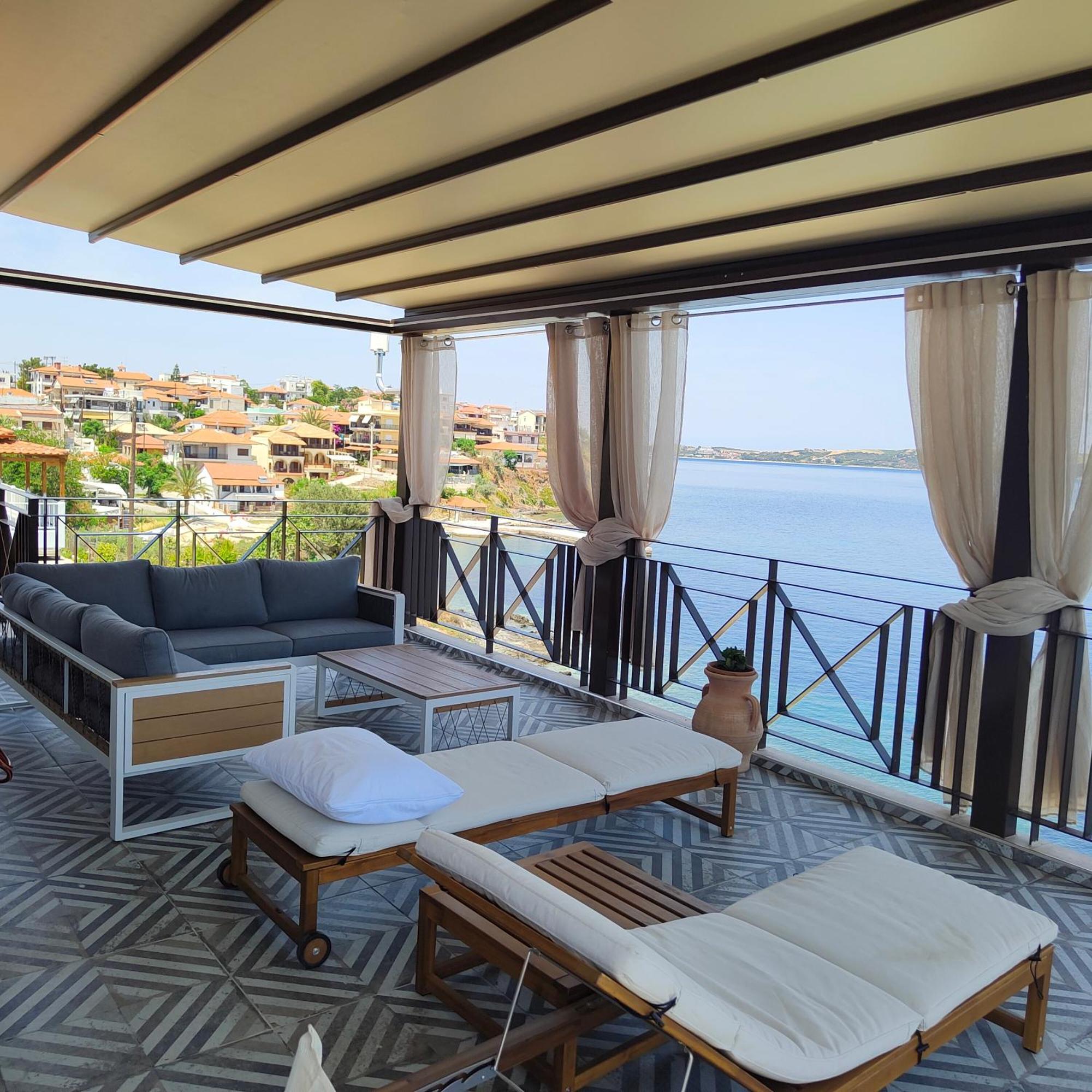 Villa Chara Ammouliani Esterno foto